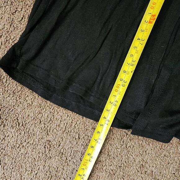 Black Double Split Maxi Skirt, Women's M - Picture 6 of 8